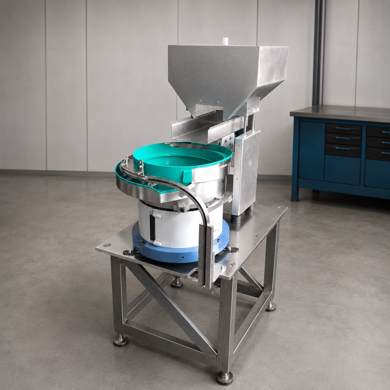 Vibratory bowl feeder supplied by SSH Automation