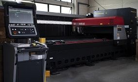 AMADA 4KW laser cutting machine
