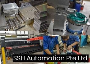 SSH Automation - parts feeding and sheet metal fabrication Singapore